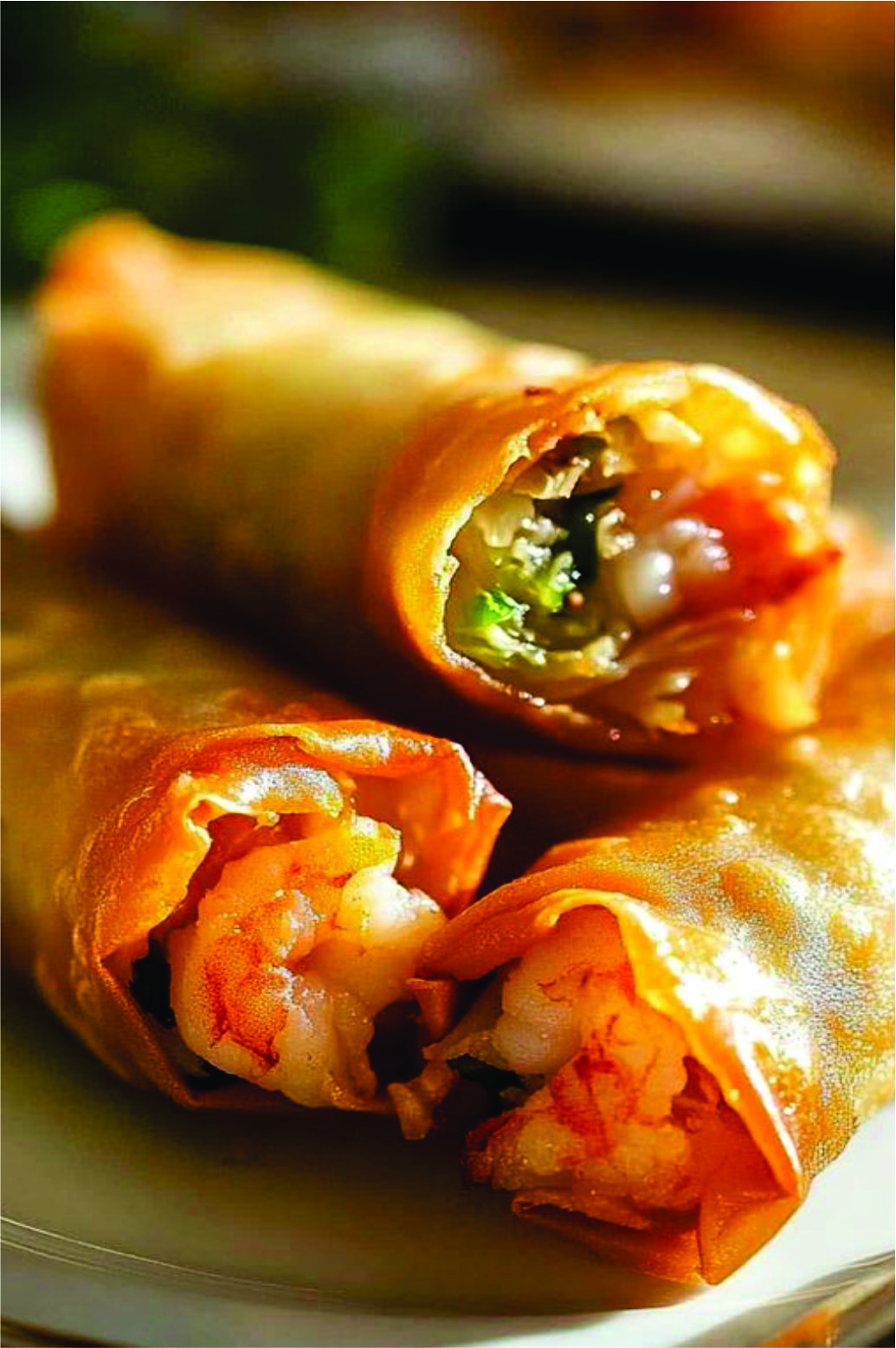 Chả giò xốp hải sản